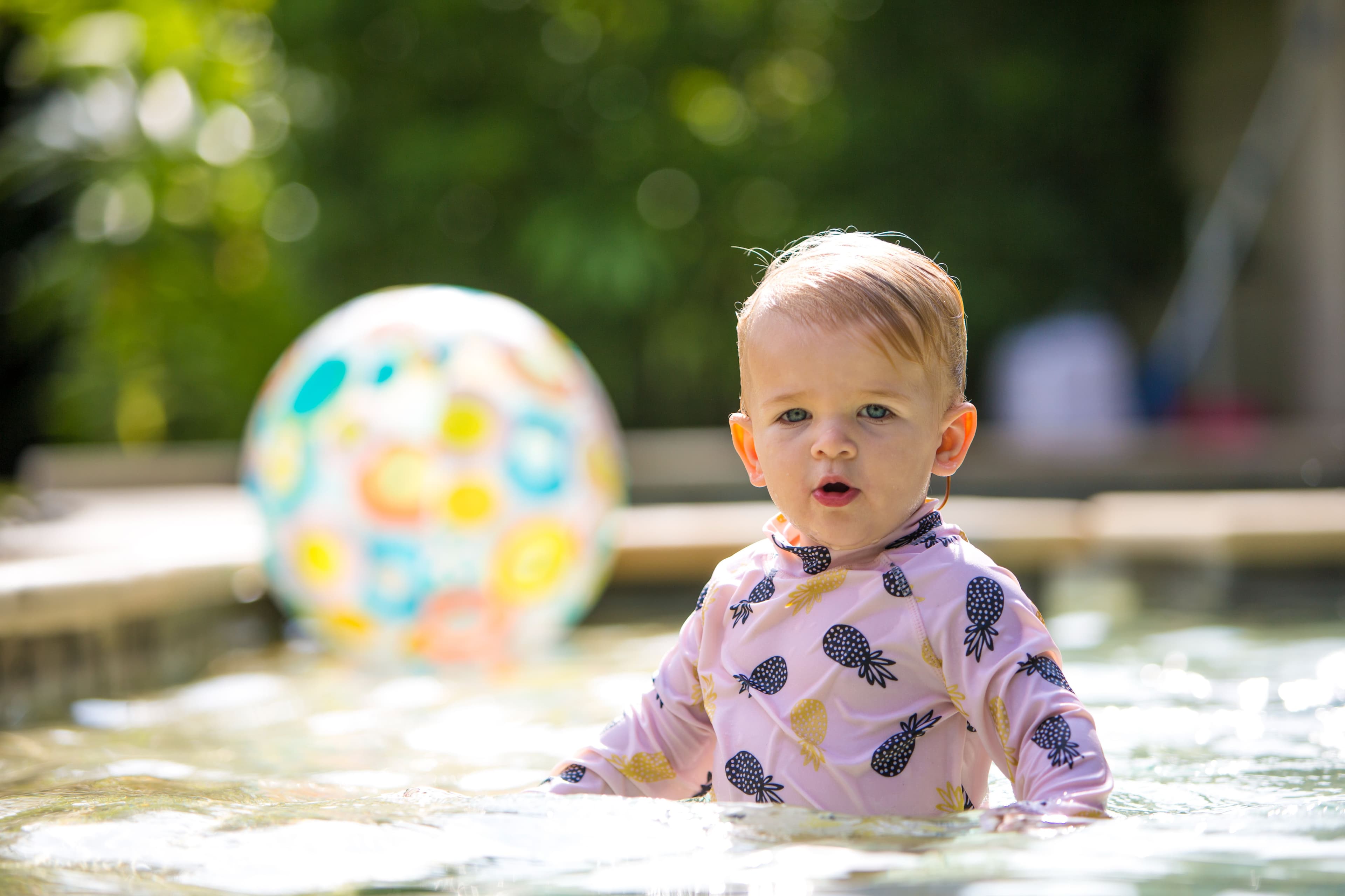 The Beji Children In The Pool