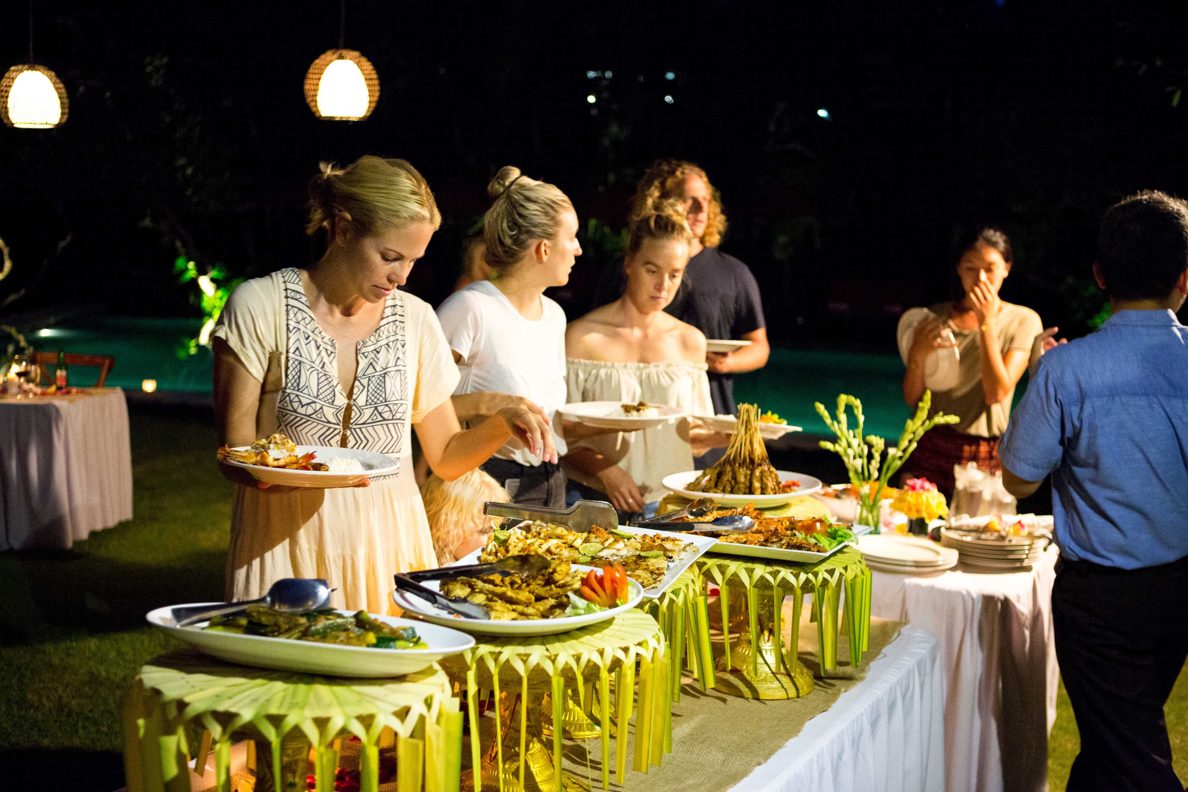 The Beji Enjoy The Scrumptious Buffet