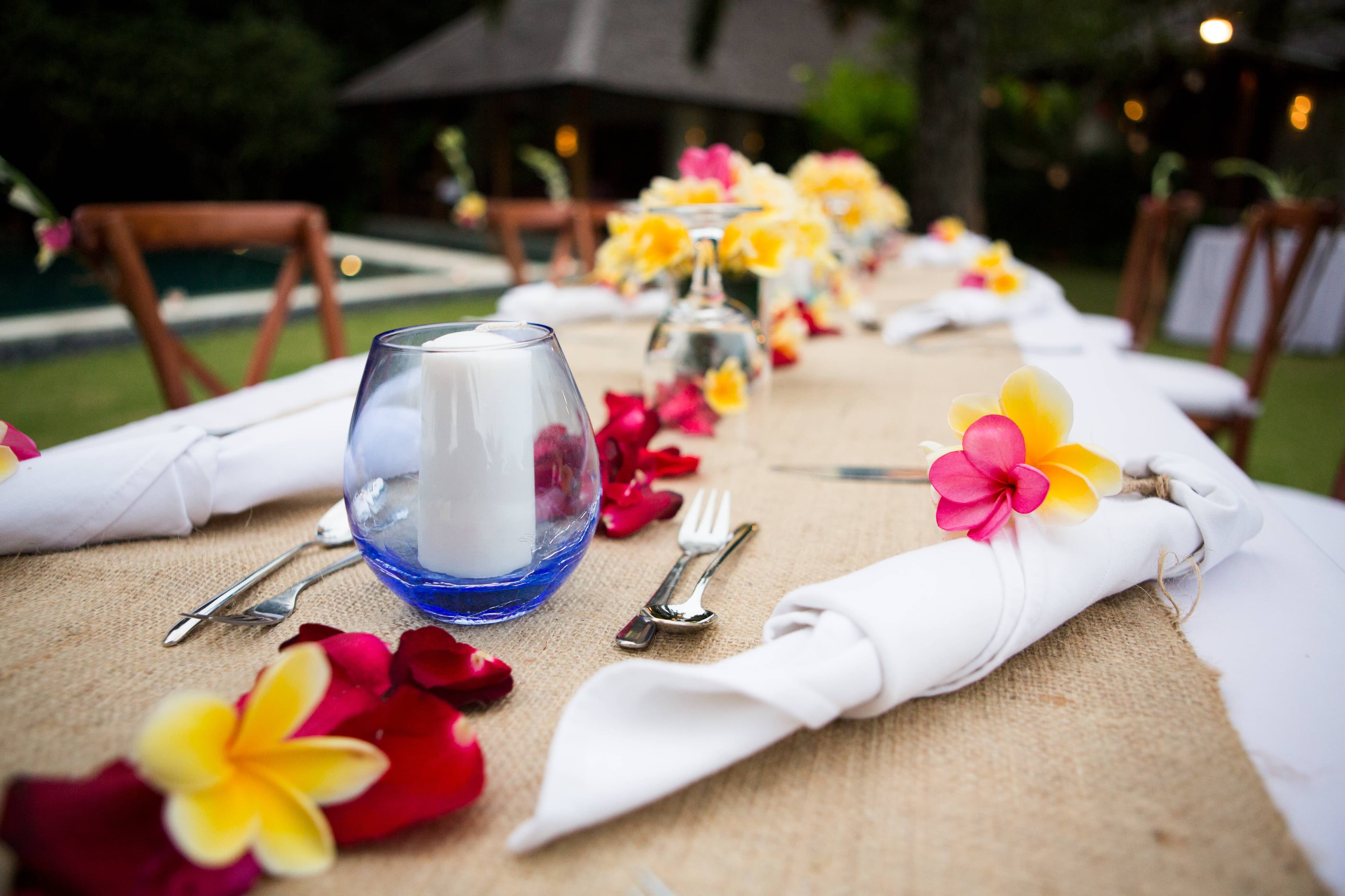 The Beji Scenic table Setting