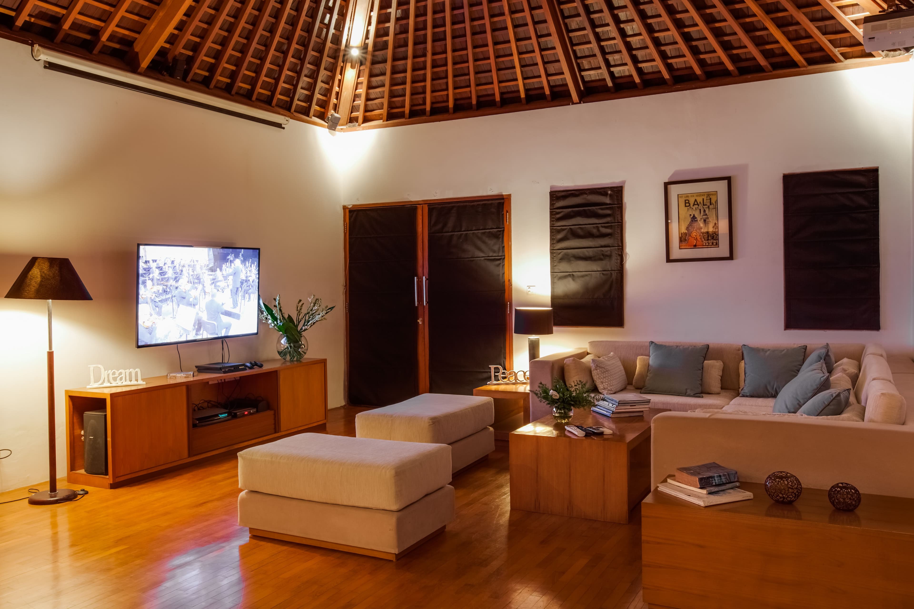The Beji Spacious Media Room